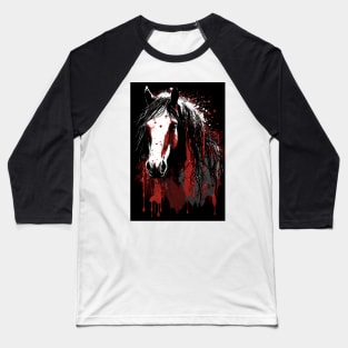 Clydesdale Horse Baseball T-Shirt